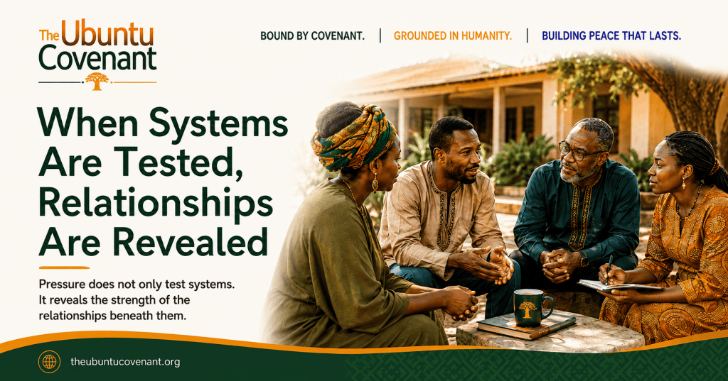 When Systems Are Tested, Relationships Are Revealed