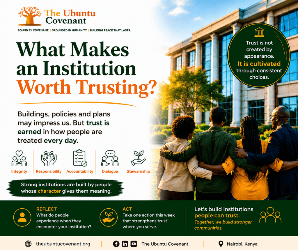 What Makes an Institution Worth Trusting?