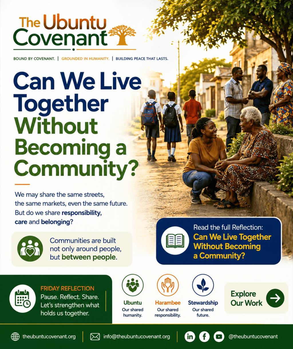 Can We Live Together Without Becoming a Community?