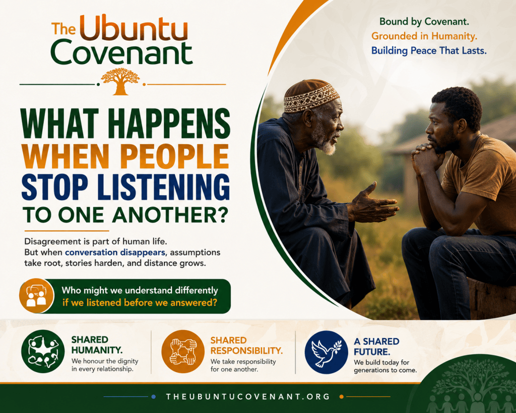 What Happens When People Stop Listening to One Another?